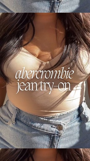 Kristal Heredia on Instagram: "Abercrombie curve love jeans restocked! Bodysuit is called the next to naked underwire bodysuit, but unfortunately it is sold out and I cannot find it online. Follow my shop @kristalheredia on the @shop.LTK app to shop this post and get my exclusive app-only content! #liketkit @shop.ltk https://liketk.it/3SWPl"
