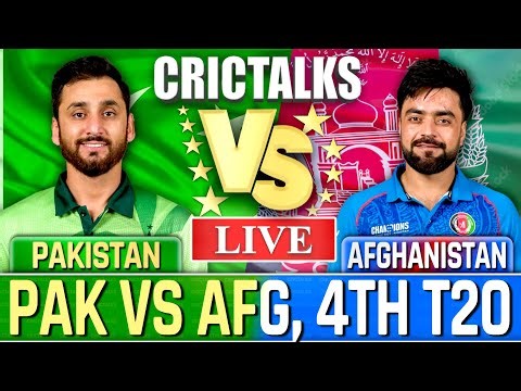 🔴 Live: Pakistan vs Afghanistan, 4th T20I, Live Cricket Match Today, PAK vs AFG Live Match Today