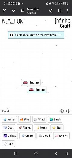 how to make infinity in infinity craft