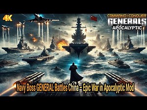 ⚔️🔥 Navy USA Boss General Battles China General– Epic War in Apocalyptic Mod
