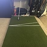 Bltend Golf Mat: 5x4ft & 5x5ft Heavy-Duty Golf Hitting Mats Practice Outdoor/Indoor, Elite Dense Artificial Turf Matt Training Aid for Backyard/Garage/Driving Range/Simulators