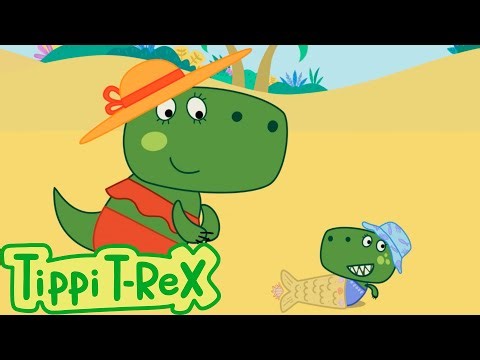 Tippi at the Beach AND MORE EPISODES OF TIPPI T-REX