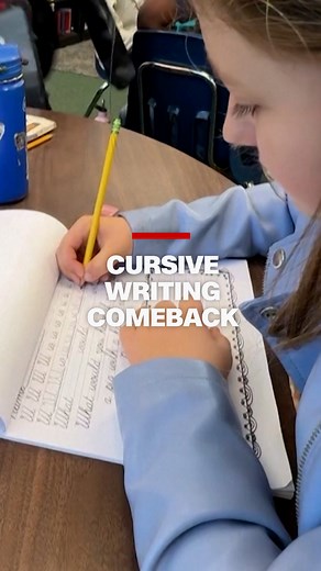 California is the latest state to mandate cursive handwriting be taught in schools. CNN's Coy Wire explains why this traditional writing style is making a return during the digital age. | CNN