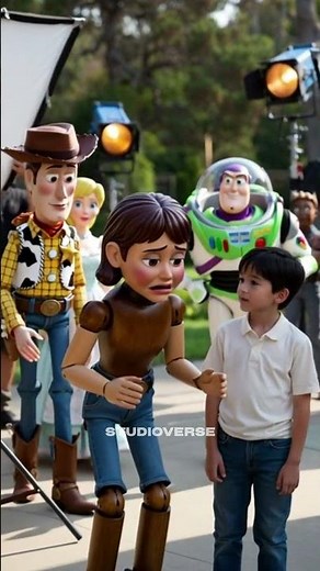 Toy Story 4 LIVE SET FOOTAGE — Woody & Buzz Filming in Real Life!