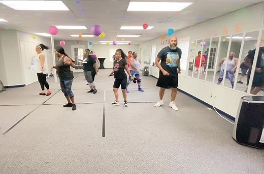 Had to do this easy line dance in class again! #rubyoutherightway #easylinedance #fypシ #funworkout