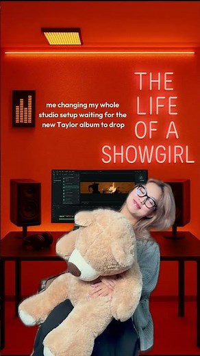 POV: Studio Glow-Up for Taylor’s New Album 🟠✨ | Ready for the Orange Era?