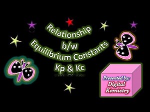 EQUILIBRIUM CONSTANT Kc & Kp RELATIONSHIP ANIMATION CLASS 11 CHEMISTRY | CHEMICAL EQUILIBRIUM