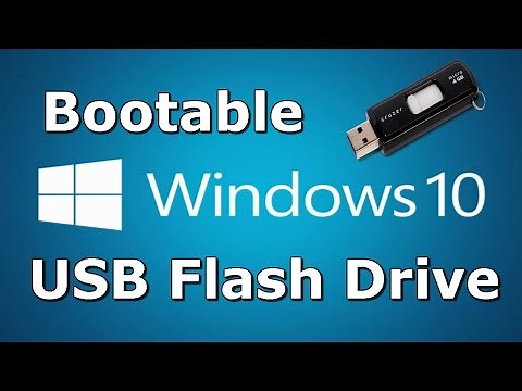 How to Create Official Windows 10 Bootable USB Flash Drive