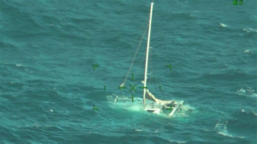 Coast Guard rescues five from sinking sailboat 260 miles off Cape Hatteras
