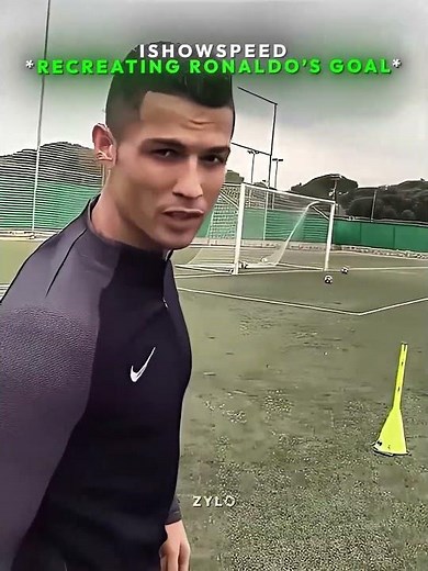 IShowSpeed Recreates Ronaldo's Goal 🔥🥶