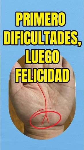 Hand lines that reveal a life of hardship first, happiness later #palmistry