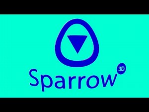Sparrow 3d logo effects sparrow 3d new intro logo effects