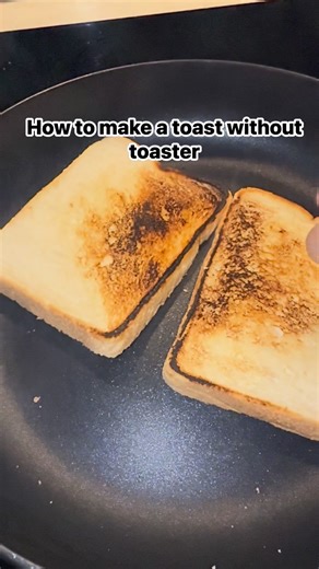 How to make a toast without toaster|in a Pan| #StarsEverywhere #foodie #tipsandtricks AM Eats | AM Eats