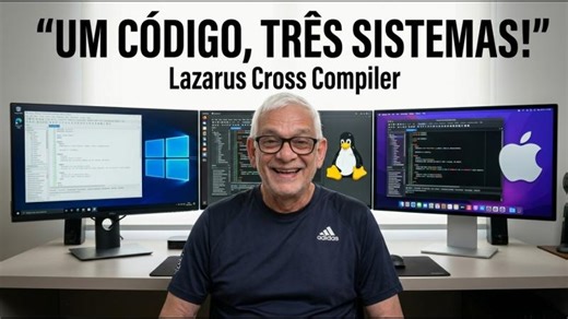 Lazarus Cross Compiler Mudou o Desenvolvimento Multi Plataforma | Jair Paiva Neves