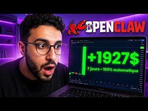 OpenClaw trade à ma place pendant 7 jours (+1200$) 🤯
