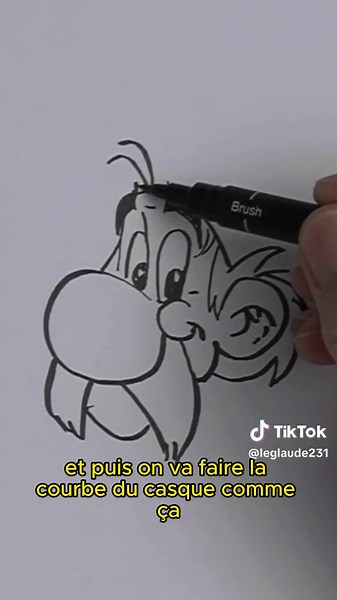 Tuto Dessin ASTÉRIX : Apprenez à Dessiner