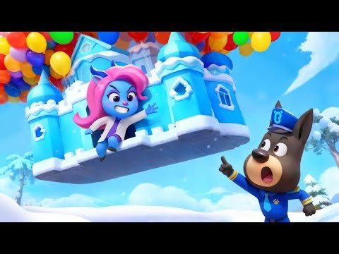 🔴LIVE | Antel's Moving Castle | Safety Rules | Police Cartoon for Kids | Sheriff Labrador