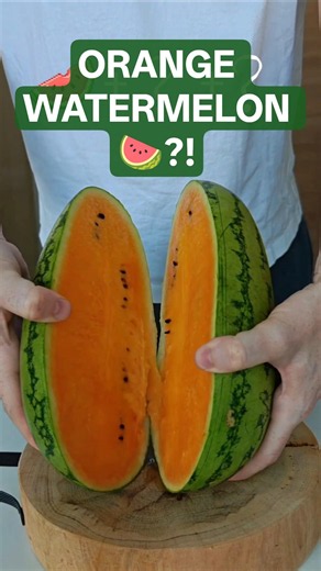 Yellow watermelon: Best way to eat it! 🍋🍉