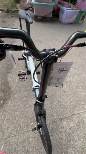 #java #javaneo NEO-Carbon EX 12S 16吋349，车架+前叉+頭柱+M把+坐管都是碳纤维，輪組是鋁合金，雲白隕灰，12速電變 40T飛輪，大M把 !！