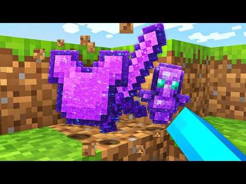 Minecraft But Every Drop is Immortal