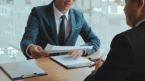 Senior Manager Reading Resume During Job Stock Footage Video (100% Royalty-free) 1045714510 | Shutterstock