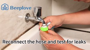 Short 2ft Garden Hose with 3/4'' Female to Female Connector - Metal Leakproof Leader Hose for Reel, Heavy Duty 304 Stainless Steel Flexible Water Pipe for Outdoor Garden Watering Car Pet Cleaning