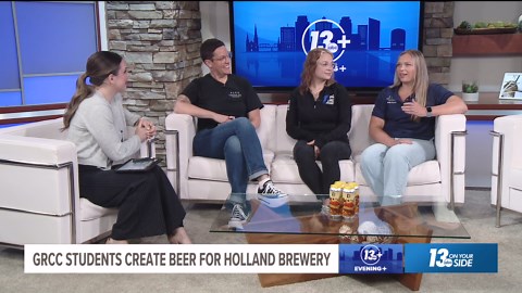 Students learn to brew beer at Grand Rapids Community College, beer showcased at Holland brewery