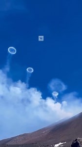 Vortex Rings, Mount Etna #mountains #volcano#journey #brandcollaboration #earth #unrealplaces | WILD EARTH