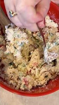 Cornbread salad is the perfect side dish 🥗