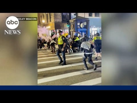 Pro-Palestine protests in Boston turn violent