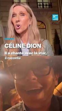 "Vous chantez bien !" : ce fan de Céline Dion fait un duo avec son idole avant ses concerts à Paris