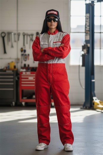 Vintage JDM Nissan Japan Mechanic Coveralls - Red & Grey - Size 3L (western XL) - Etsy