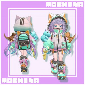 ✨\ ♪販売開始♪ // ✨VRChat向けオリジナルアバターぬいぐるみが大好きな女の子♪🦛『もちな』🦖特別価格 【￥5,000 → ￥4,000】本日から4/12まで特別価格での販売となります。🔽boothはこちらになりますhttps://t.co/XOHB3qRXwnもちなをよろしくね♪#VRChat #もちな
