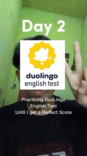 Day 2 Practice DuoLingo English Test until I get a perfect Score #daily #duolingoenglishtest