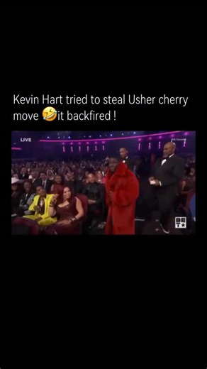 Hollywood on Instagram: "This moment is from a funny, staged bit between Kevin Hart and Usher, where Kevin jokingly acts like he’s trying to “steal Usher’s cherry” — basically meaning he’s pretending to flirt, dance smooth, and out-seduce Usher using exaggerated “R&B moves.” Here’s what the moves and moment usually mean: 1. Kevin acting overly smooth on purpose Kevin exaggerates classic R&B-singer behavior — slow body rolls, lip-biting, dramatic arm waves — almost like he’s trying to “out-Usher”