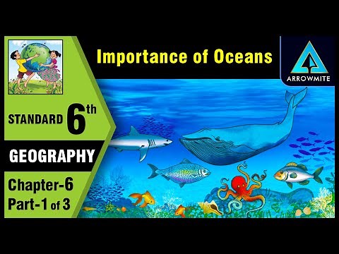 Importance of Oceans | Std 6 | Geography | Chapter 6 | Part 1/3 | Maharashtra Board