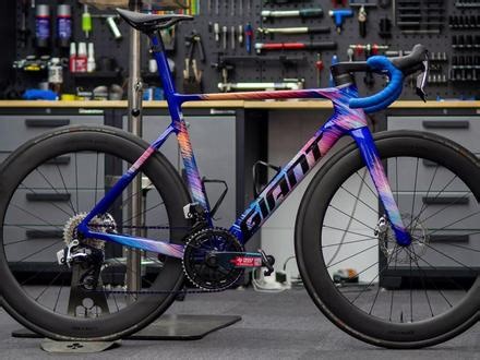 第一视角沉浸式装车：奥运版PROPEL ADV SL 整车大体配置如下：车架：捷安特PROPEL ADV SL M码奥运涂装车把：捷安特CADEX RACE 一体把400-100套件：FORCE E1手变、RED E1前后拨、夹器、飞轮牙盘组：FORCE E1轴心功率曲柄 盘片轮组：Scott Syncros Capital 1.0 Aero（自编DT240花鼓）外胎：世文PRO ON