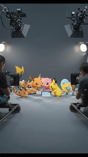 Behind the scene of Pokemon series || ai animation