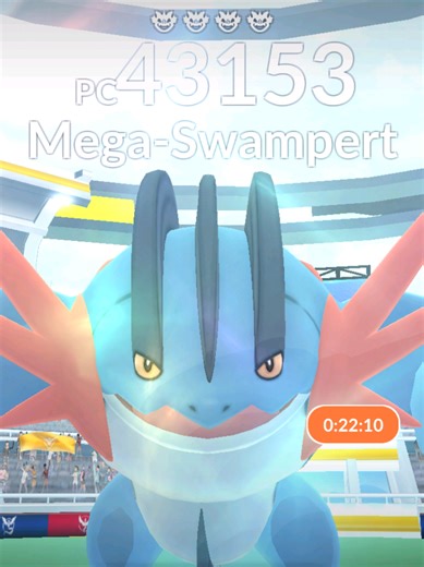 Conquista Mega Swampert con Mega Sceptile en Pokémon GO