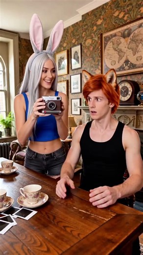 This polaroid turns photos into reality... until she took his picture 📷⚠️