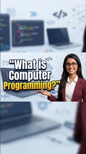 What is Computer Programming? 💻#ComputerProgramming #Coding #Programming #Shorts#professor_shaista