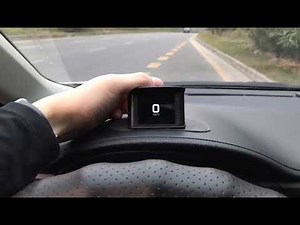 P10 OBD2 smart guage directly see HUD head up display, work for cars with OBD2 interface