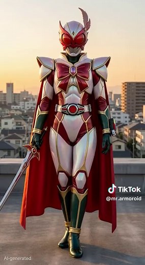 美少女仮面ポワトリンが仮面ライダーに？ヒロインピンチ変身シーン