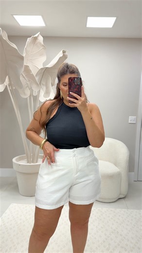 7.1K views · 52 reactions | ✨ Short Plus Size Alfaiataria Gelo ✨...