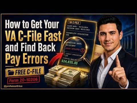 How to Get Your VA C-File Fast and Find Back Pay Errors