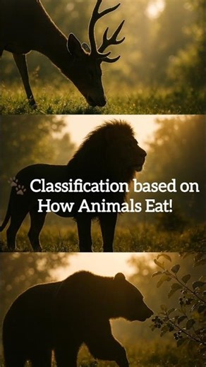 Classifying Animals as Herbivores, Carnivores, Omnivores – Based on Eating Habits | Learn Biology