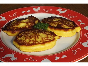 Galettes de courge butternut