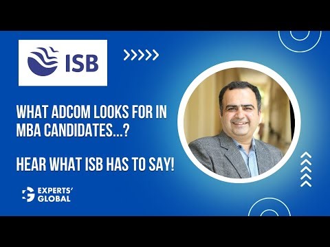 ISB Reveals What AdCom Looks for in MBA Candidates