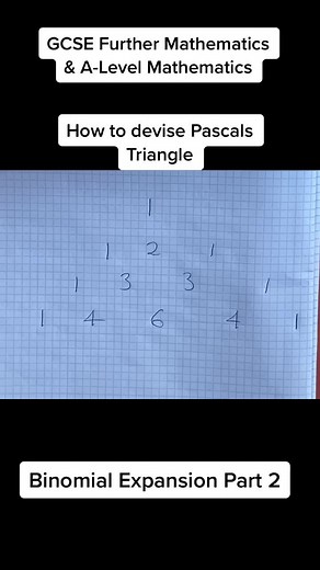 How to divide Pascals Triangle simply #maths #school #positiveenergychallenge #math #mathematics #mathsproblem #gcse #alevel #furthermaths #mathtrick