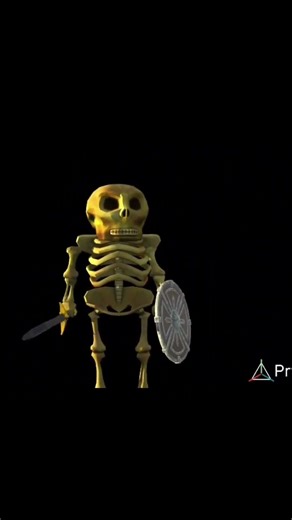skeleton meme #skeleton #memes #animation #prisma3d #music #shield